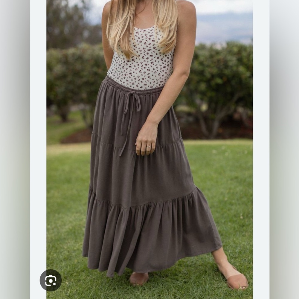 Neuflora Brown Charleston Skirt